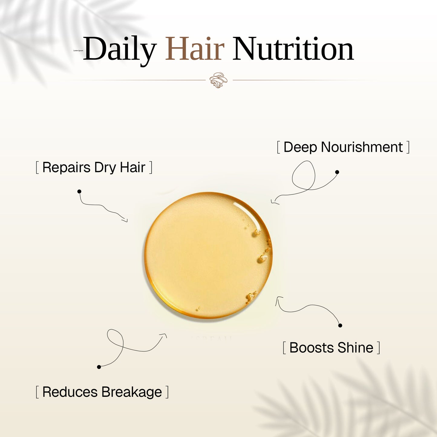 Mushroom Hair Oil